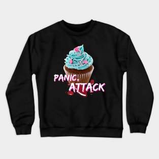 Panic, Attack logo Crewneck Sweatshirt